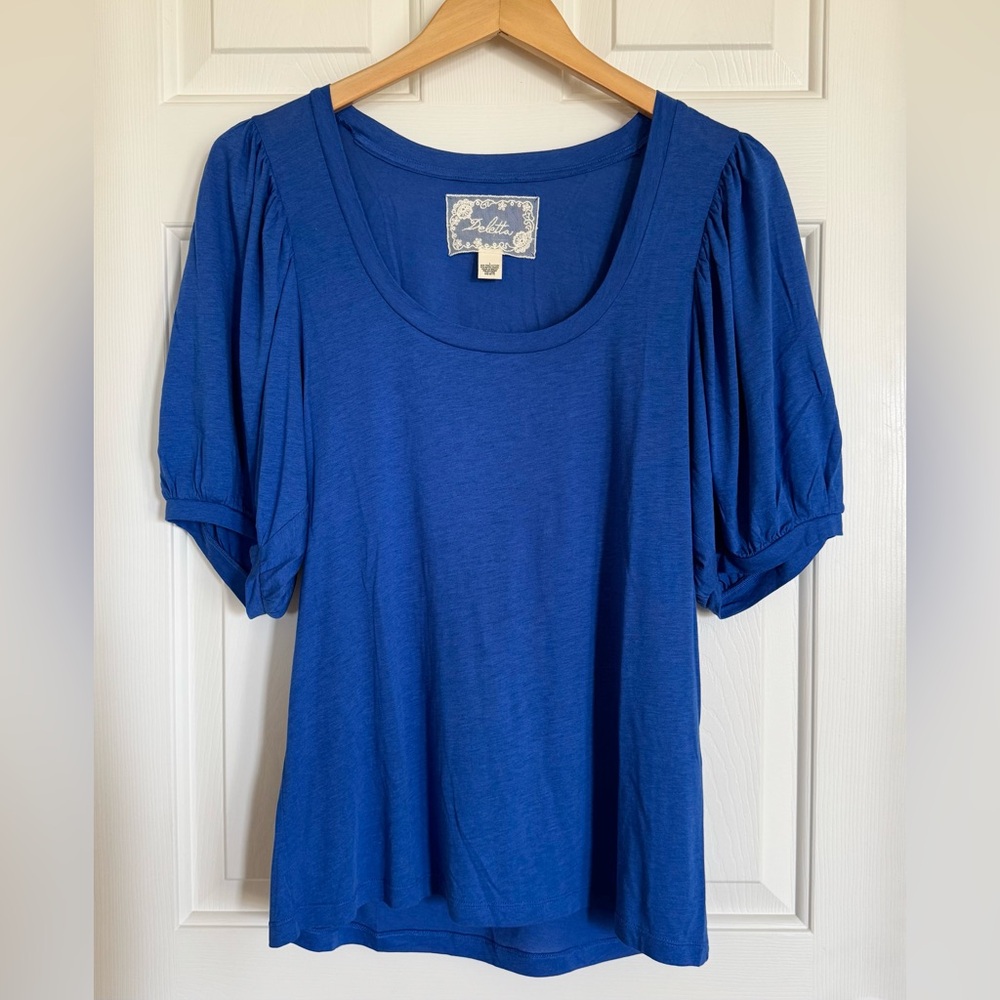 Anthropologie puff sleeve tee